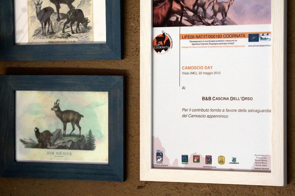 B&B Cascina Dell'Orso Castelsantangelo sul Nera Eksteriør bilde